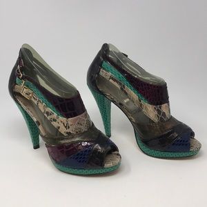 Aldo Size 8 Women’s Ankle Buckle Heels